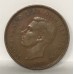 AUSTRALIA 1939 . HALF 1/2  PENNY . ROO . KEY DATE . KEY TYPE